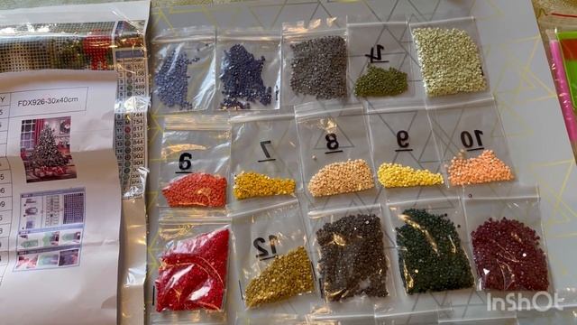 Алмазная мозаика ? Распаковка с AliExpress ? смотреть онлайн