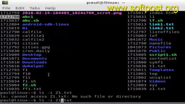 How to view inode number of file in CentOS смотреть онлайн