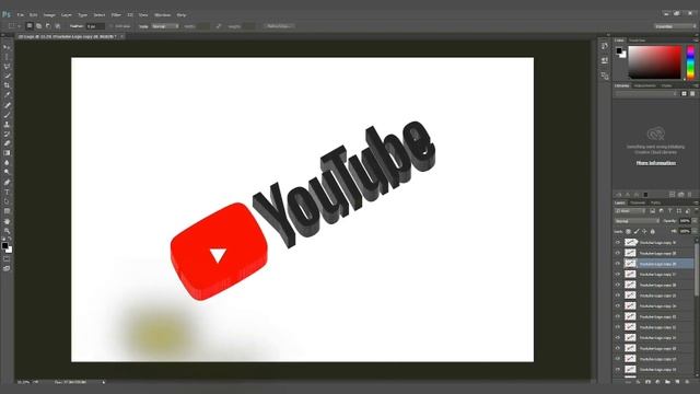 How to Make a 3D Design Logo in Photoshop (2023) смотреть онлайн