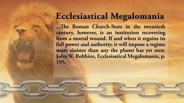 08 God’s Prophetic Chain – Pastor Stephen Bohr | En Route to a New World Order смотреть онлайн