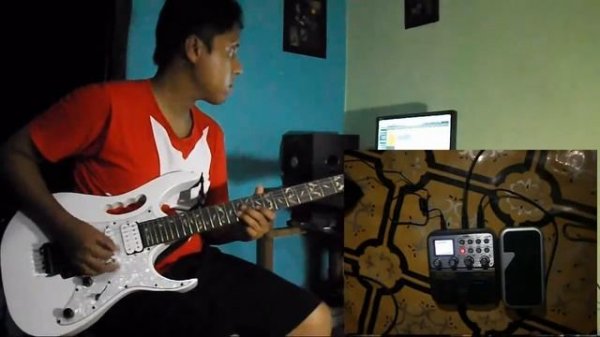 Nux MG 100 ( Multi effects Processor ) Test Looper