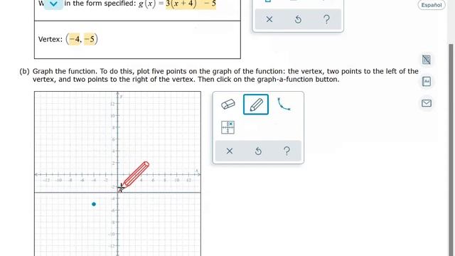Rewriting a quadratic function to find its vertex and sketch its graph смотреть онлайн