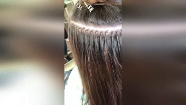 Микрокапсульное наращивание волос от студии Океан Волос. Коррекция наращивания смотреть онлайн