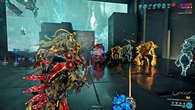 Warframe Soma Prime with Incarnon Genesis смотреть онлайн