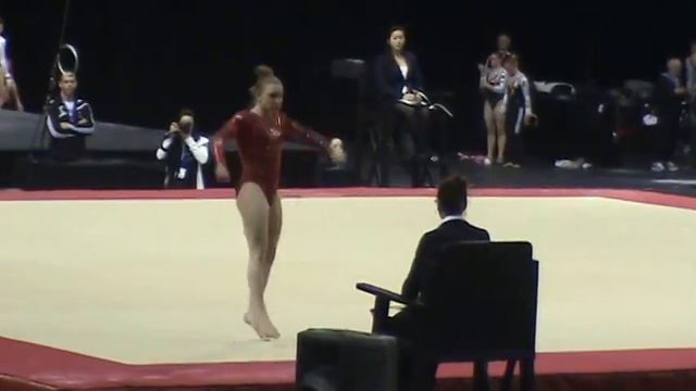 2014 Gymnix Challenge AA Jordyn Pedersen FX смотреть онлайн