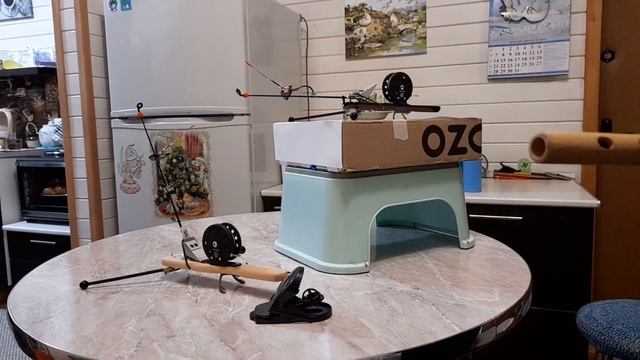 Зимняя самоподсекающая удочка.