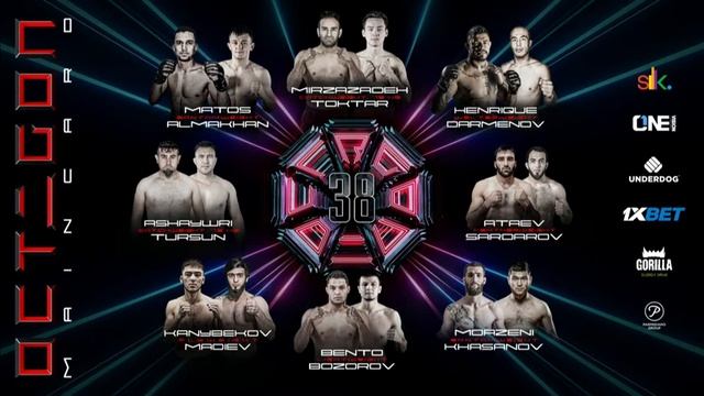 OCTAGON 38: Альмахан VS Матос. Еркебулан Токтар вырубил Джабера Мирзазаде! смотреть онлайн
