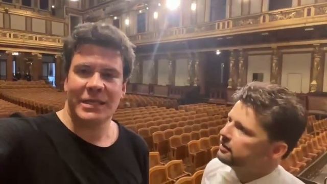 Денис Мацуев и Юлиан Рахлин в Мюзикферайне смотреть онлайн