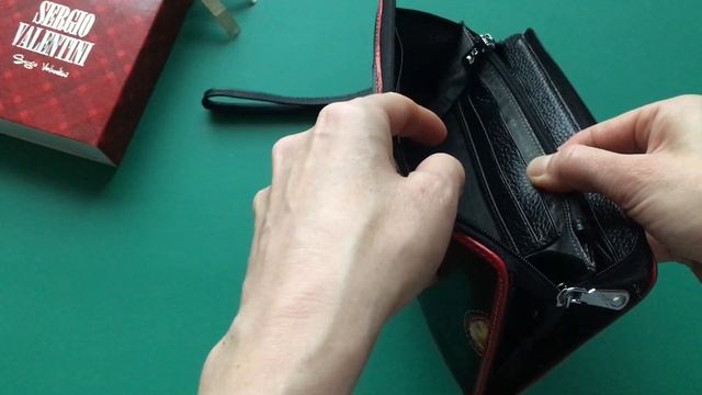 ❤ Женский кожаный кошелек на молнии Sergio Valentini ➡️ СВ 3177-070 смотреть онлайн