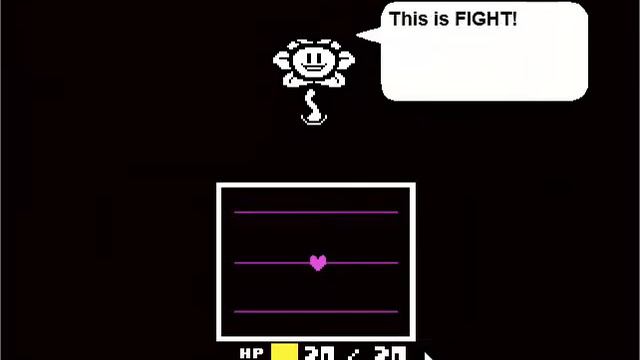 прохождение фанатской игры про Undertale-- Undertale-Purple-Pre-Demo смотреть онлайн
