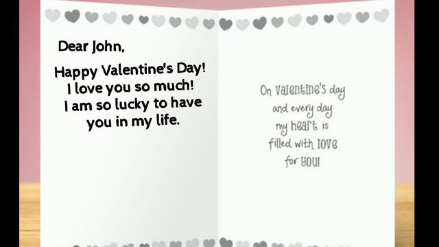 Valentine Card | Writing in English | Love Poetry | Secret Admirer | Easy | Love Vocabulary смотреть онлайн