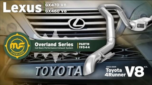 HEAR THE SOUND | Hottexhaust Magnaflow 19544 | Toyota 4RUNNER | Cat-Back Exhaust System смотреть онлайн