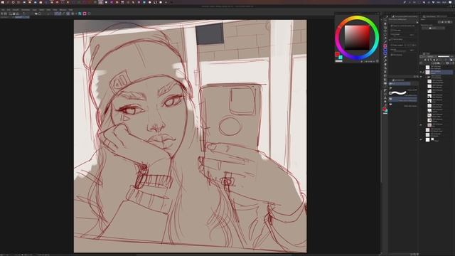 How to sketch & draw stylized portraits смотреть онлайн