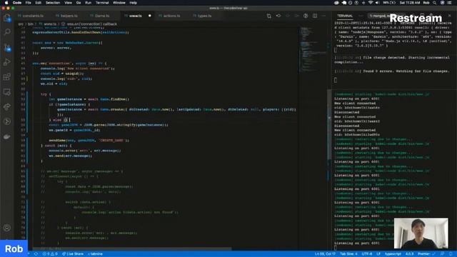 Using WebSockets for Multiplayer Interactions | Coding in Javascript | The Code of War смотреть онлайн