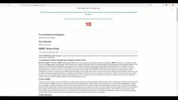 How To Download from 3DZIP.ORG
