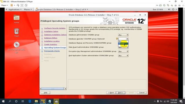 Basic Installation of ORACLE DBA 12c part 7 new 2020 смотреть онлайн