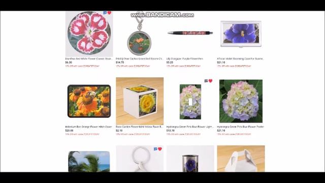 Flower Zazzle Store For You To Click On