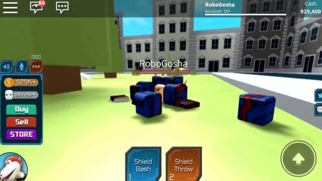 СУПЕРГЕРОИ ПРОТИВ ЗОМБИ! ПРОКАЧИВАЕМСЯ В СИМУЛЯТОРЕ СУПЕРГЕРОЯ! Гоша и Роблокс. Roblox Simulator смотреть онлайн