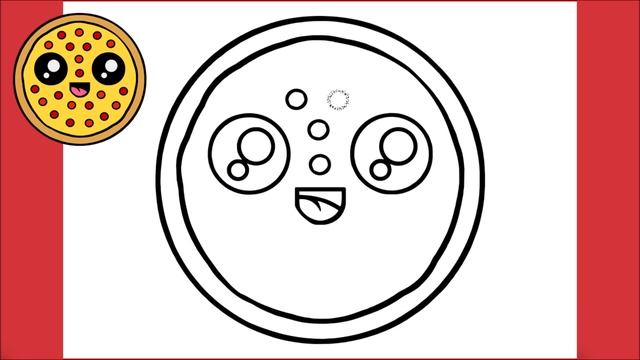 HOW TO DRAW A CUTE PIZZA смотреть онлайн