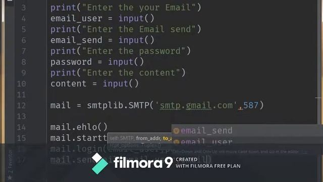 Sending an Email in Python via Gmail смотреть онлайн