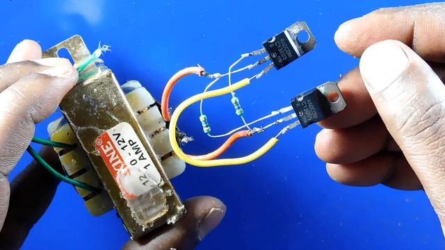 13005 Transistor Inverter Circuit /12v DC To 220v AC смотреть онлайн