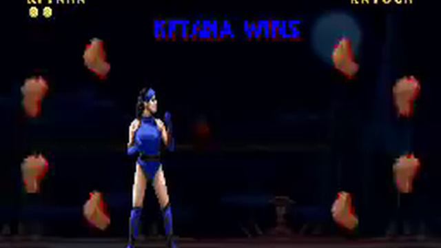 Mortal Kombat II - Kitana's Fatality #2 смотреть онлайн