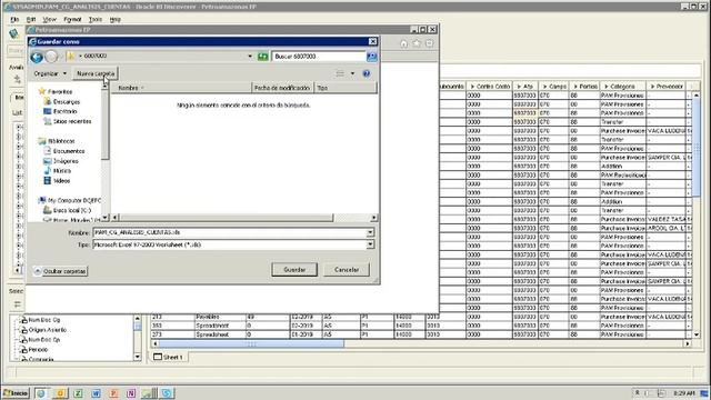 EXPORTAR UN REPORTE CONTABLE (QUERY) SISTEMA ORACLE DISCOVERER смотреть онлайн