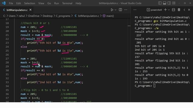 C104. Bit Manipulation in C | Set | Unset | Check | Flip | Range of bits смотреть онлайн