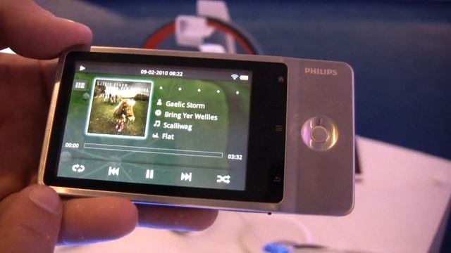 Philips GoGear ANDROID PMP, lettore multimediale (ITA - IFA 2010) смотреть онлайн