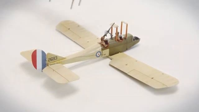 Обзор сборной модели Airfix Royal Aircraft Factory BE2c Night Fighter 1:72 A02101 смотреть онлайн