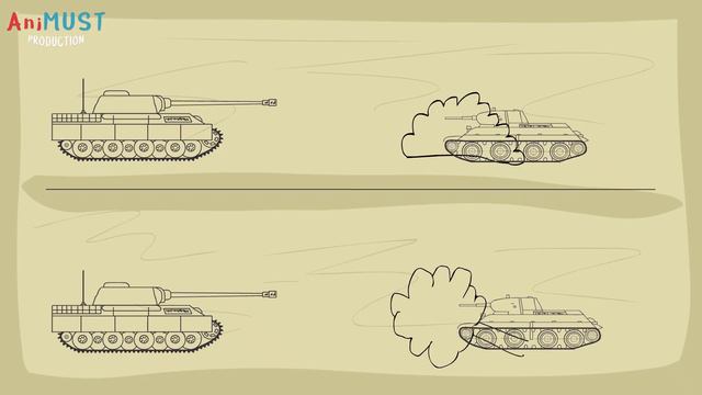 Школа танков. Незаметность -  Мультики про танки