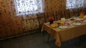 Моя работа. Банкетный стол на 15 человек.