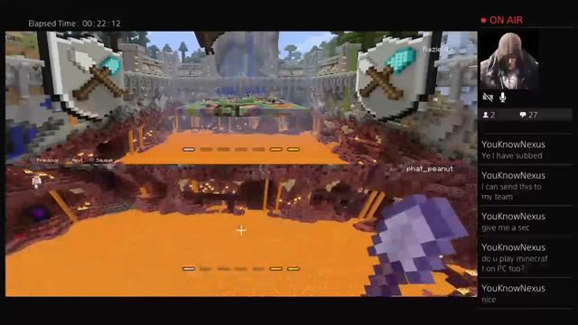 2 player minecraft mini game madness battle royal смотреть онлайн
