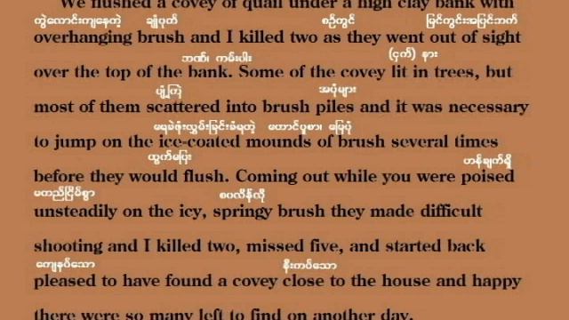 A Day's Wait (Ernest Hemingway)