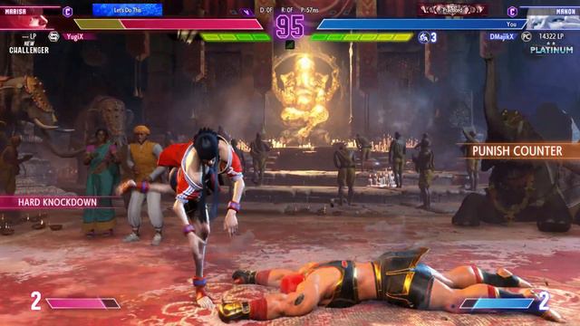 Street Fighter 6: Manon (DMajikX) vs Marissa (YugiX) смотреть онлайн