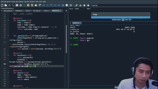 TRIK DAHSYAT!!! Membuat 1000 baris data user login menggunakan Python Faker, Pandas & Mysql - Part смотреть онлайн