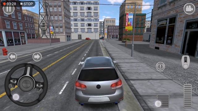 City Car Driving simulator Golf gti смотреть онлайн