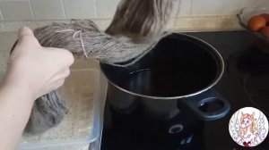 Окрашивание пряжи (3 эксперимента)