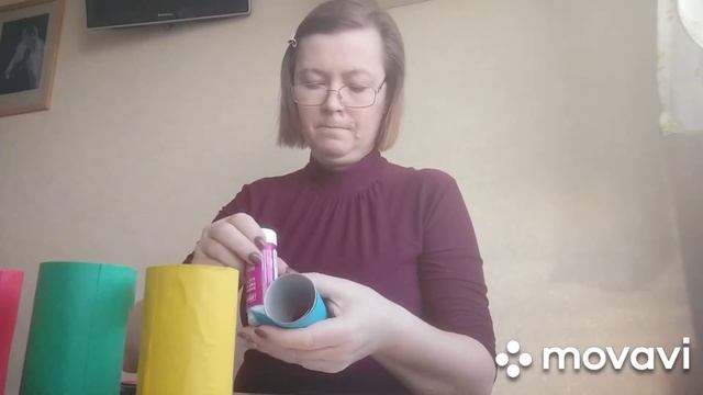 Паровозик из картонных втулок смотреть онлайн