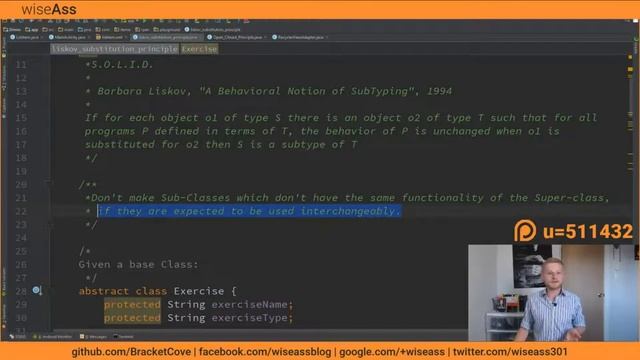 S.O.L.I.D. Lesson #3 Liskov Substitution Principle | Software Architecture | Android/Java смотреть онлайн