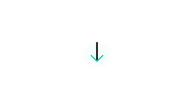 Down arrow icon Lottie JSON animation смотреть онлайн