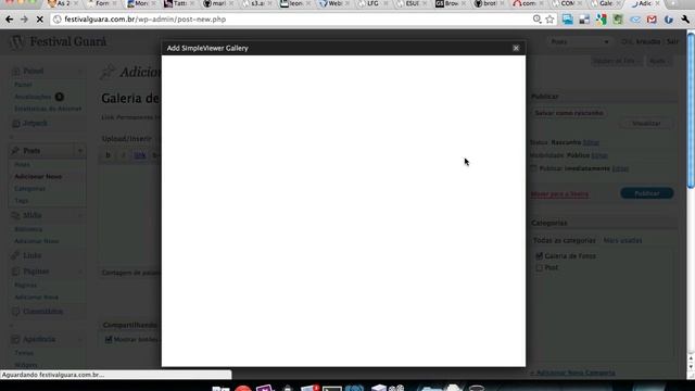 Colocando Galeria de foto Wordpress смотреть онлайн