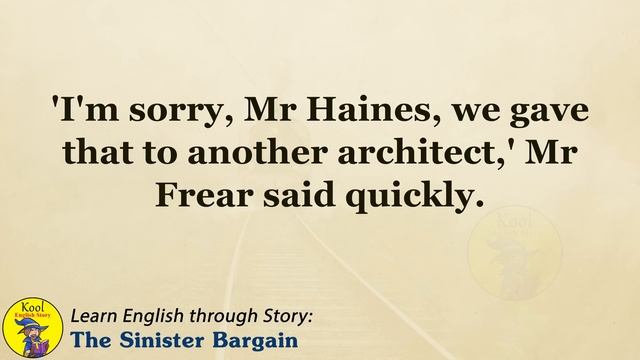 Learn English through Story - Level 3 – The Sinister Bargain смотреть онлайн
