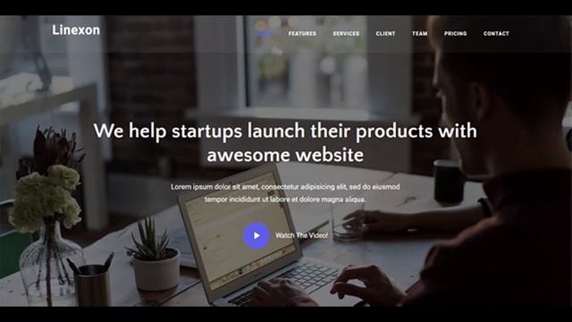 Linexon - Responsive Bootstrap 4 Landing Page Template | Themeforest Website Templates and Themes смотреть онлайн