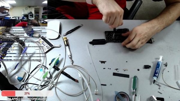 Не загружается iMac 21 A1418 диагностика стрим 12.08.2022