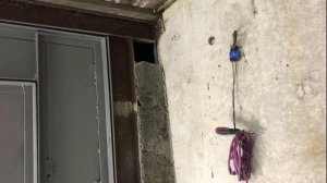 Установка печи Ермак 100-ОВ в гараж