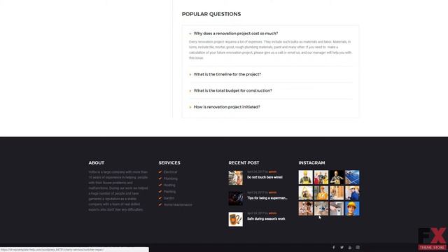 Voltix - Electrical Services WordPress Theme TMT William Warwick смотреть онлайн