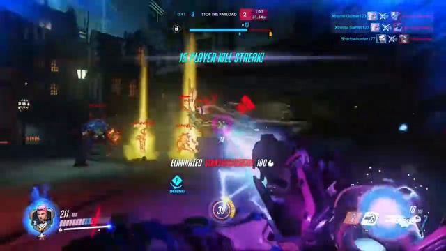 AMAZING Zarya Slaughter - Earning the 'Power Overwhelming' Achievement - ExultantOtter смотреть онлайн