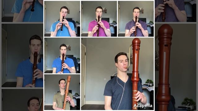 Bach Badinerie on Recorders смотреть онлайн