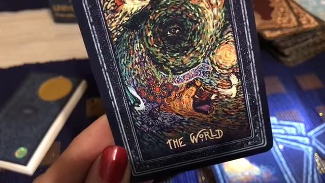 Обзор старших арканов колоды Prisma Visions Tarot смотреть онлайн